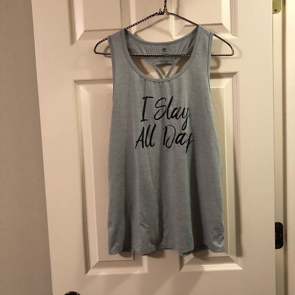 Champion brand gray tank top.Sz Small